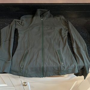 Olive Green Lululemon Define Jacket, size 8
